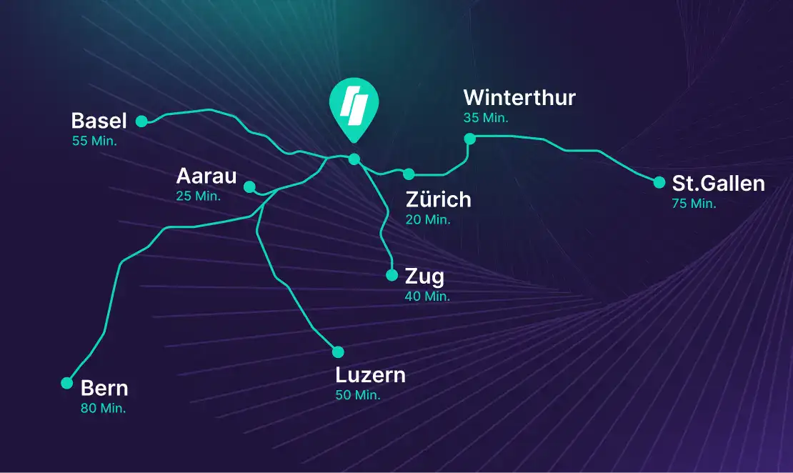 Anfahrt Taegi Wettingen